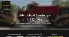 Desktop Screenshot of elitebobcatlandscape.com